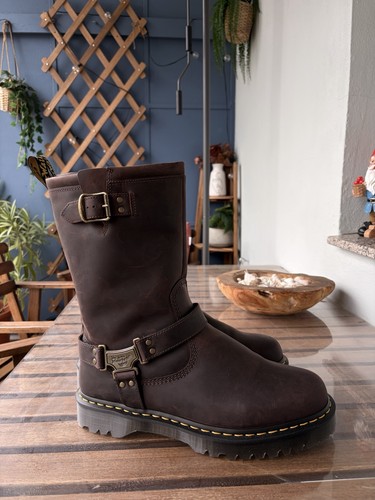 Martens anistone hi - hi, biker