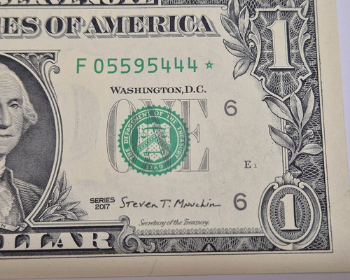 Usa 2017 dollar star - dollar, note