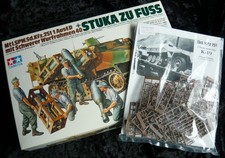 Tamiya 1:35 SdKfz.251 D "Stuka zu Fuß" + Modelkasten-Kette, ungebaut, komplett!