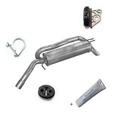 Endschalldämpfer Auspuff +