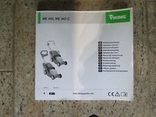 Gebrauchsanweisung, Viking Elektrorasenmäher ME-443 ME-443C, Neuwertig , Top !!