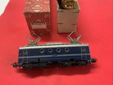 Märklin H0, SEH 800 NS E-Lok blau, von 1957, Top Zustand im OKT, 3013