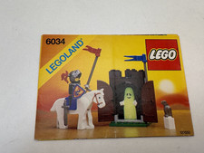 LEGO ® Bauanleitung Legoland 6034 Ritter Castle Burg ungelocht 297