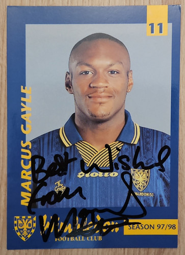 Marcus gayle wimbledon fc - 🏴,