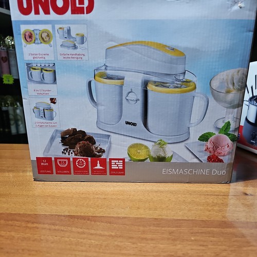 Unold eismaschine duo neu - unold, duo.