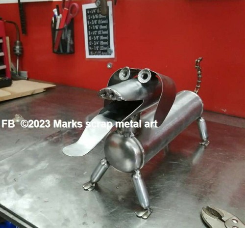 Handarbeit altmetall kunst - handarbeit,