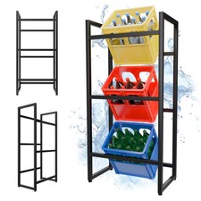 Getränkekistenregal Getränkeregal Kistenregal Kastenregal Regal Metall 3 Kästen