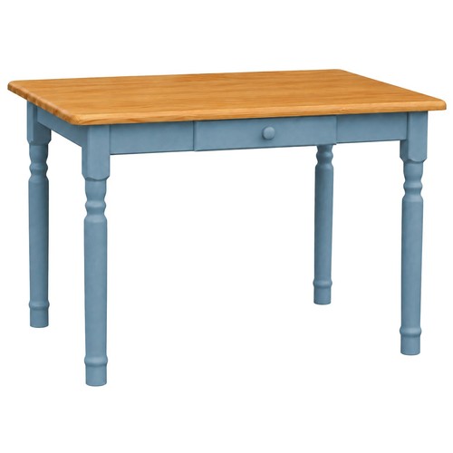 Esstisch kiefer massiv blau - esstisch,