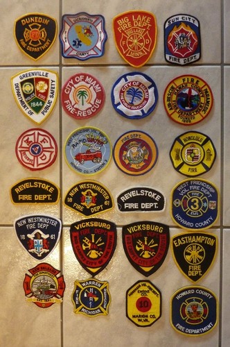 State konvolut fire patches - us-state,
