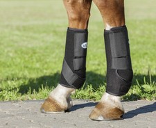 USG Breathopren Fesselkopfgamaschen L hinten schwarz