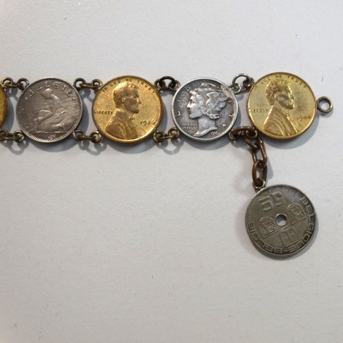 Ein münzen armband - ein,