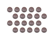 20er Set Abdeckkappe braun