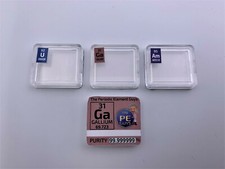 3 x Labeled empty periodic