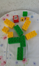 bunte Spielbausteine Blocks Wader ? GEGU ? 13 Stück