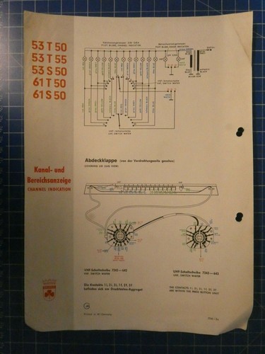 Grundig 53t50 53t55 53s50 - grundig,