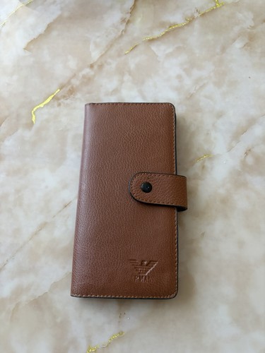 Armani braun geldbörse - armani,