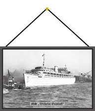 Schild motiv schiff ms - motiv, "ms