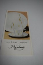 Krautheim Brüssel Dek. 2491