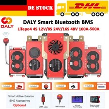 Daly Smart BMS Lifepo4 4S 12V/8S 24V/16S 48V 100A-500A with Balance+Bluetooth