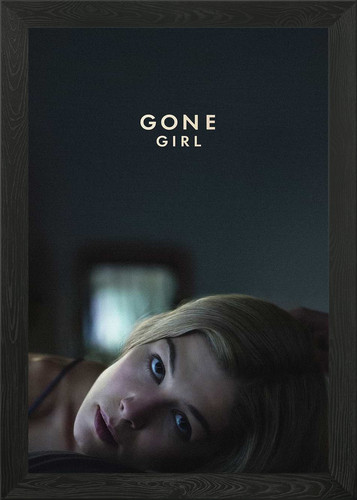 Gone girl gerahmtes wandbild - gone,
