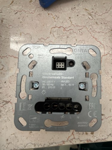 Gira 540000 led - led-dimmeinsatz, &