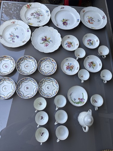 Meissen porzellan konvolut - meissen,