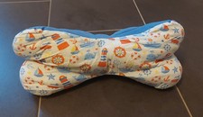 Nackenkissen – selbst genäht – handmade Fische / maritim / blau