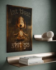 Snoopy Leinwand Bild Farbig