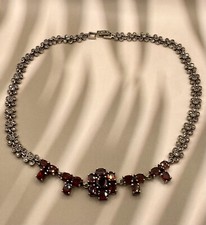 Vintage Collier Granat