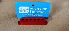 SEYMOURDUNCAN Seymour Duncan Pickup Cover Strat, rot (1 Stück)