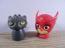 PJ Max Eulette und Ohnezahn Dragon Sammel/Spielfiguren wie abgebildet (11528)