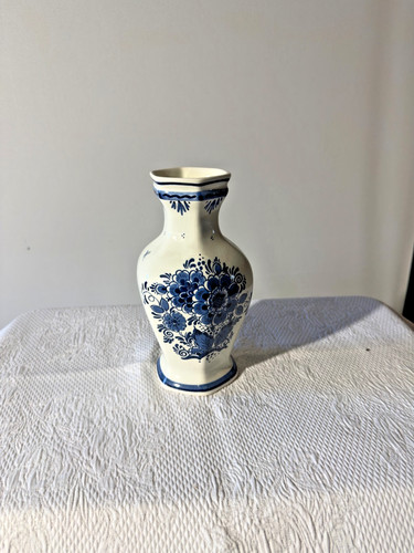 Royal distel blauw delfts vase - royal,