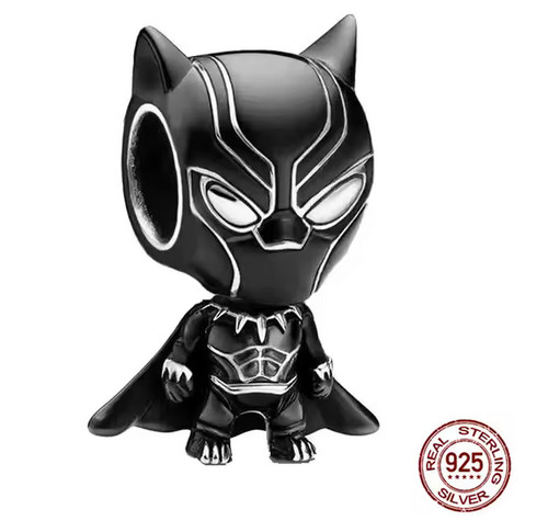 Black panther charms - charms, 925