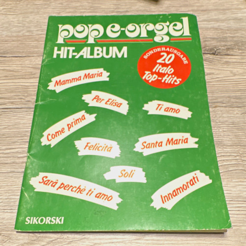 Sikorski noten hit album pop - hit-album,