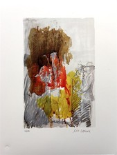 original Farblithografie Armin