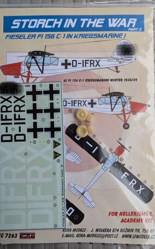 Fieseler 156 storch - 156, 1:72