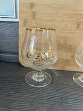 6 Coca-Cola Gläser Schwenkgläserm mit Goldrand 0,3l TOP-Zustand