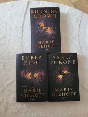 Burning crown ashen throne - throne,