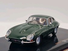 IXO Models CLC485 Jaguar E-Type dunkelgrün (LHD) 1963 Maßstab 1:43 Modellauto