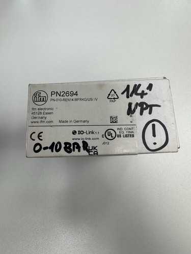 Ifm drucksensor pn2694 - ifm, mit