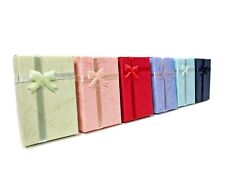 10 stück Schmucketuis Geschenkbox Schmuckkästchen für Kette Ringe Ohrstecker