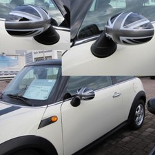SPIEGELKAPPEN  UNION JACK für MINI ONE COOPER R55 CLUBMAN R56 R57 R58 R60 R61 