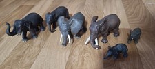 Schleich Elefanten, Giraffen, Zebra, Antilope, Nashörner