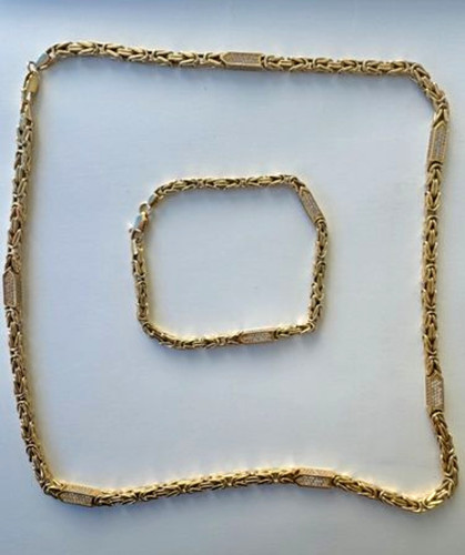 Schmuckset halskette armband - schmuckset,