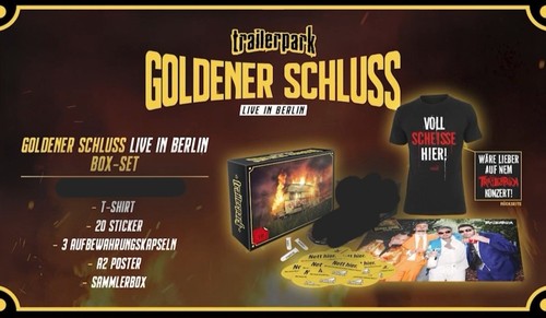 Trailerpark goldener schluss - goldener,