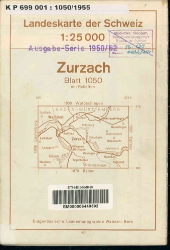 Zurzach landeskarte der - landeskarte,