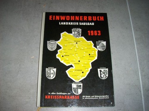 Saulgau einwohnerbuch des - einwohnerbuch,