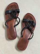 ? TAMARIS Damen Sandalen flache Sandaletten schwarz Gr. 38 ?