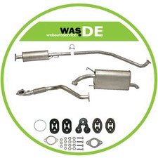 Auspuffanlage Auspuff ab Kat