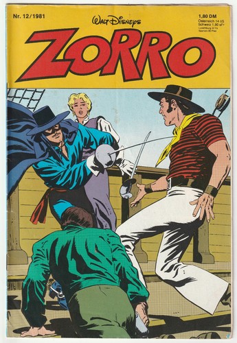 Zorro 1981 ehapa - zorro,